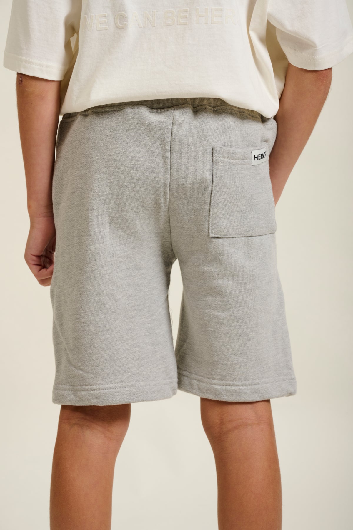 SHORT DAVIN K - GREY MELANGE