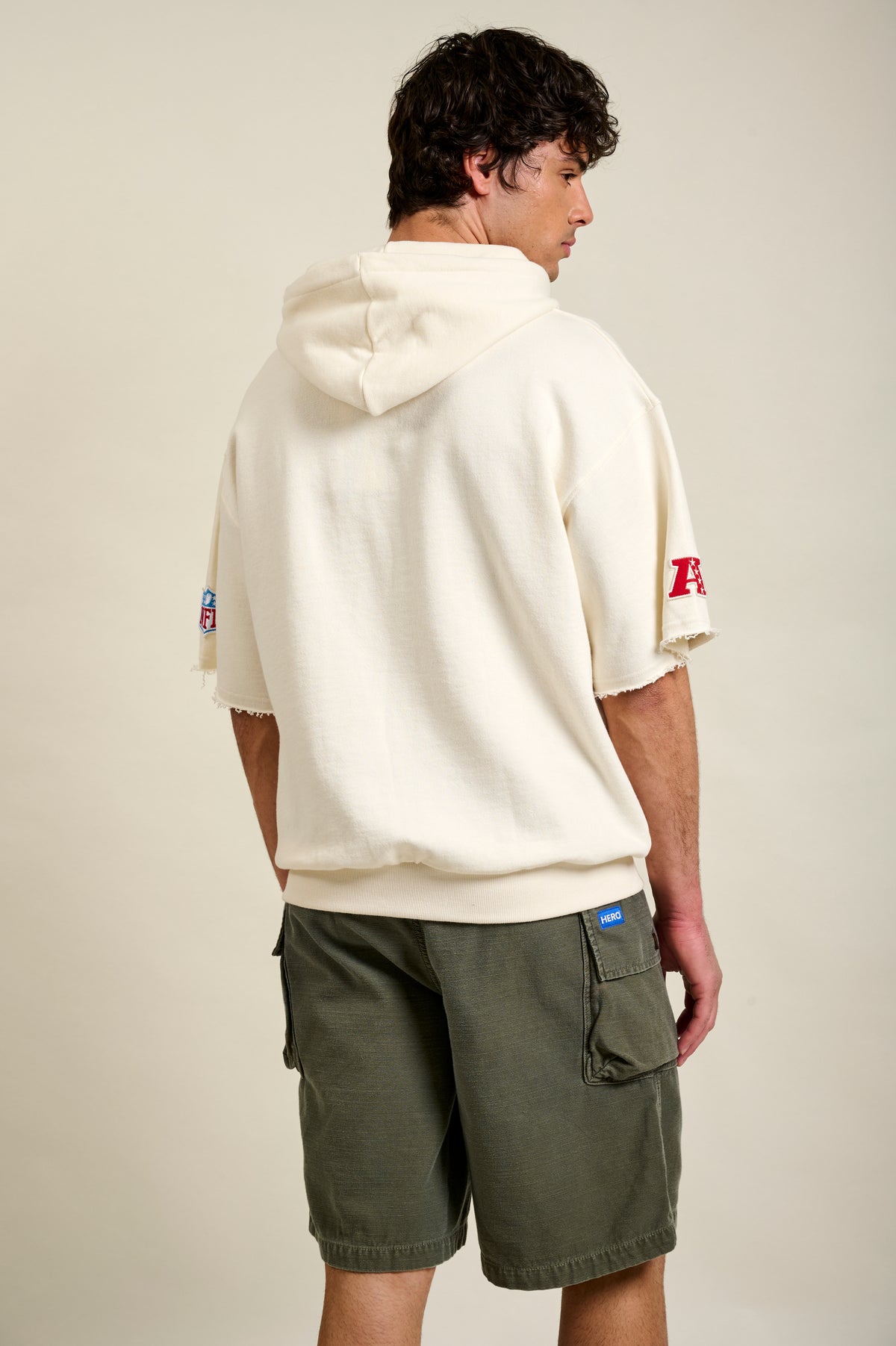 SWEAT À CAPUCHE DOLPHINS SW - OFF WHITE
