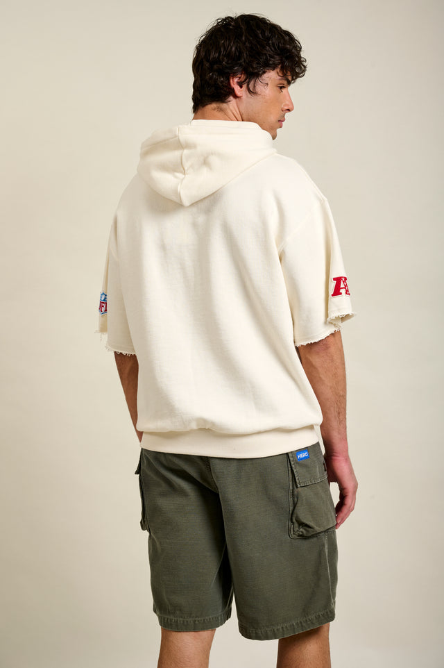 SWEAT À CAPUCHE DOLPHINS SW - OFF WHITE
