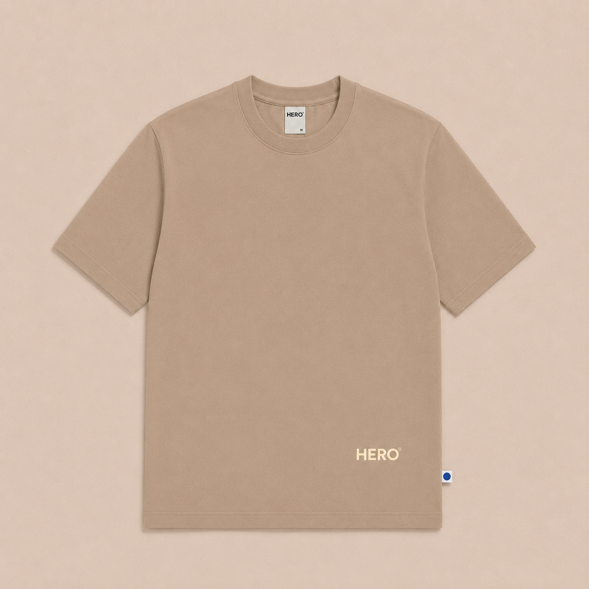 T-SHIRT FLAT SIX - BEIGE