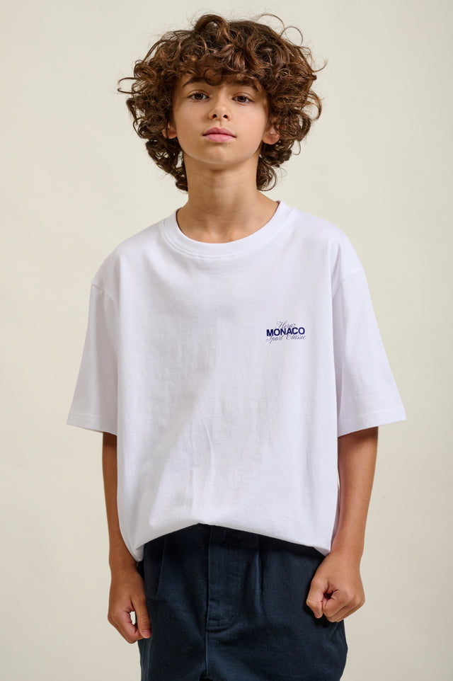 T-SHIRT GRAND PRIX 66 KID - WHITE