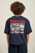 T-SHIRT GRAND PRIX 66 KID - NAVY