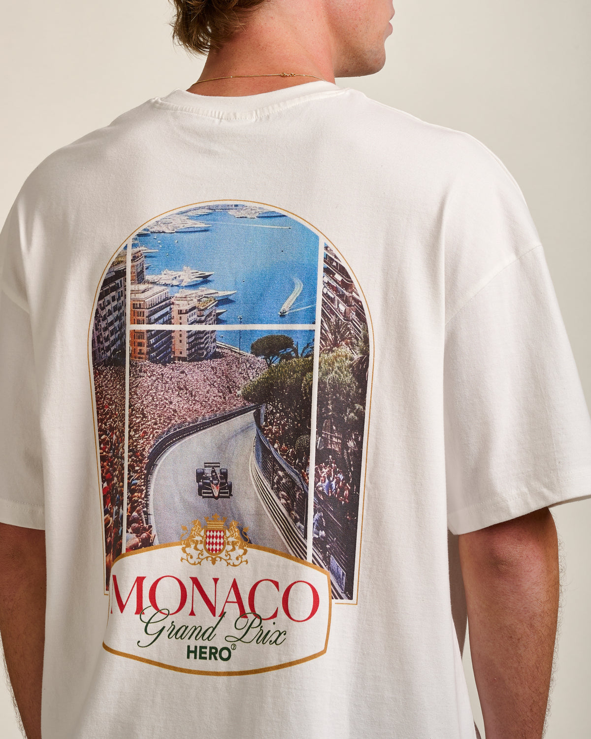 T-SHIRT CROWD TEE - OFF WHITE