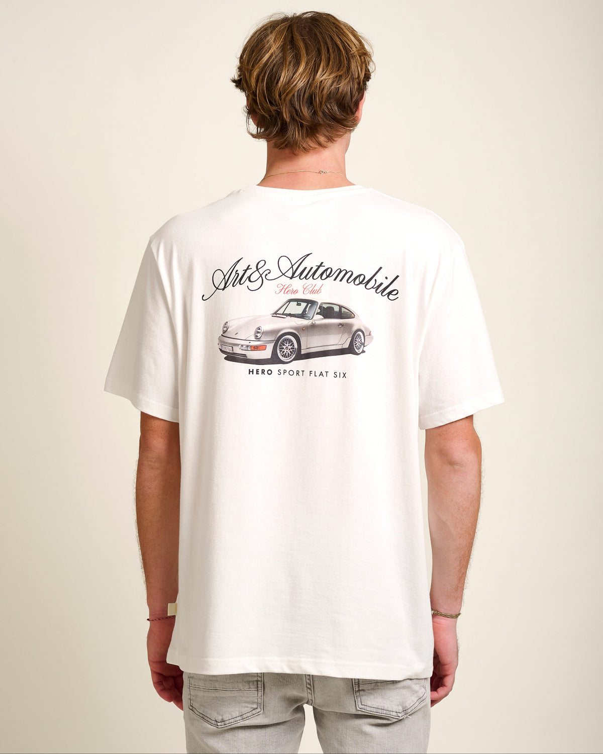 T-SHIRT CLUB 911 - OFF WHITE