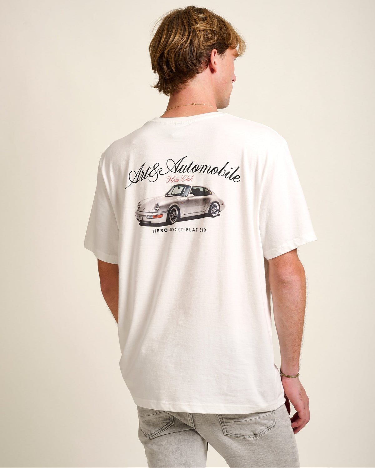 T-SHIRT CLUB 911 - OFF WHITE