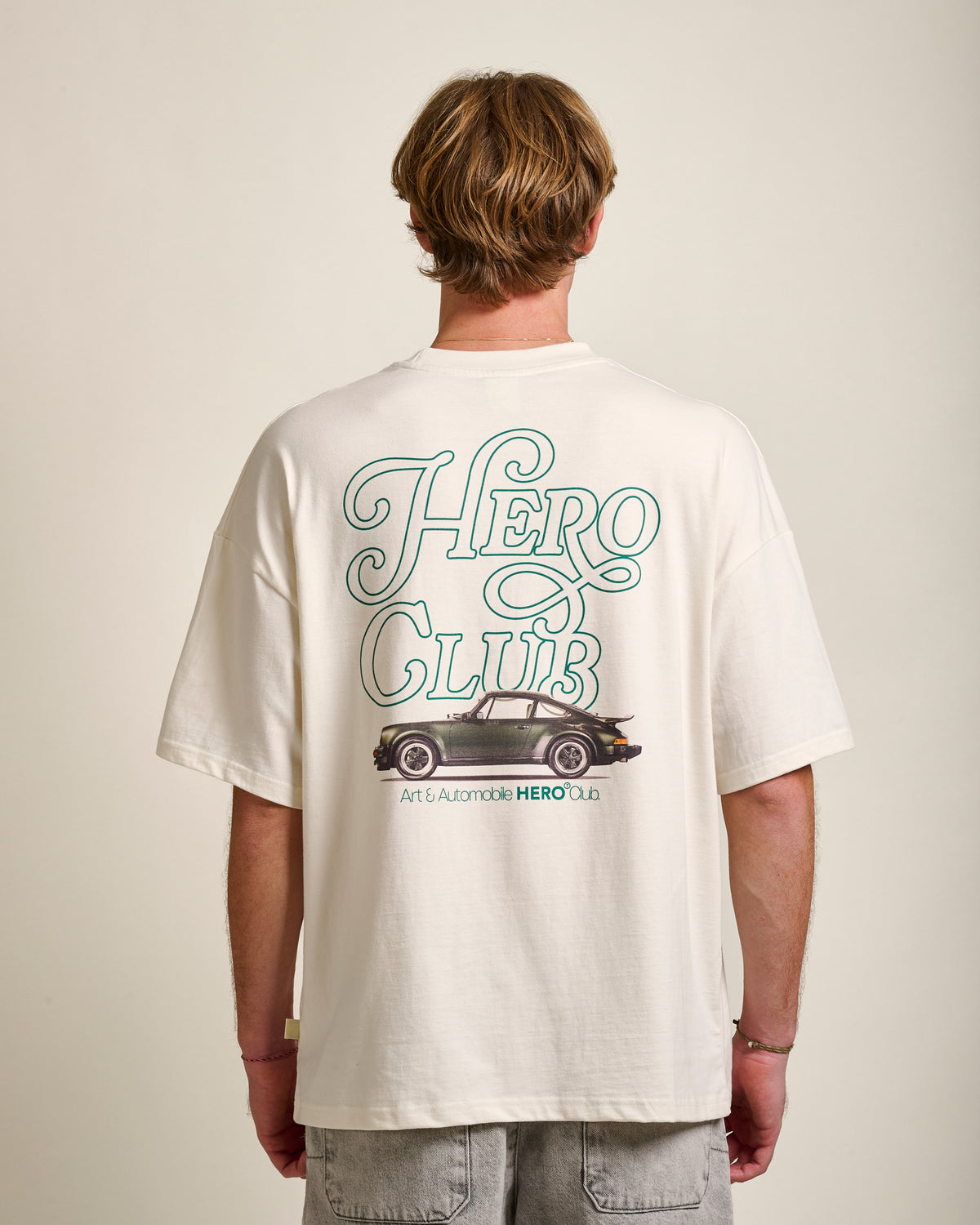 T-SHIRT P911 TEE - OFF WHITE