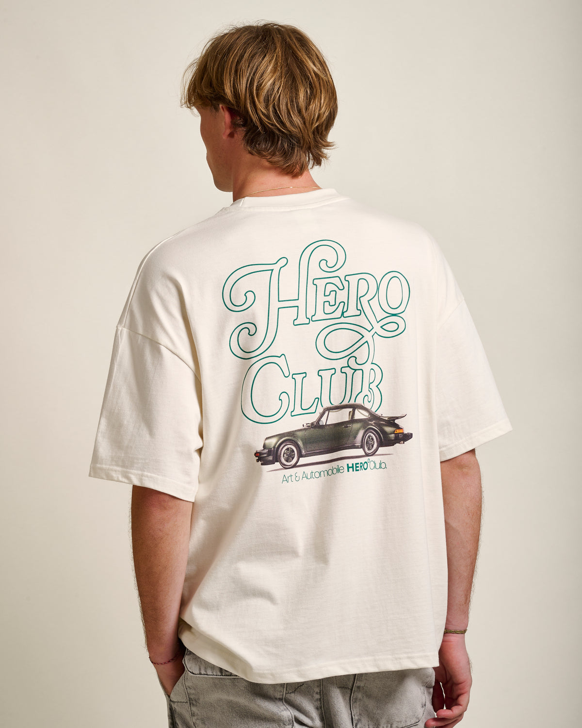 T-SHIRT P911 TEE - OFF WHITE