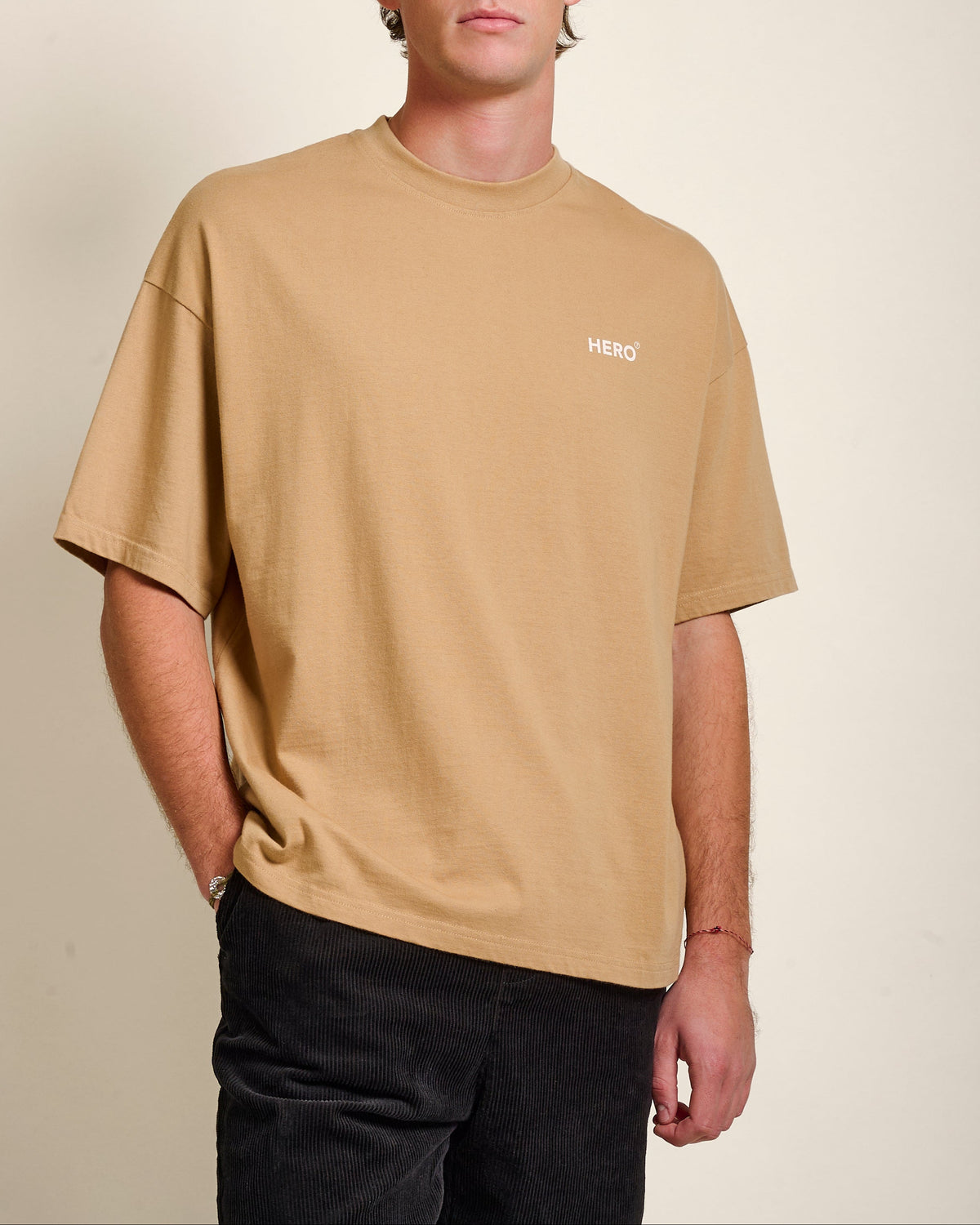 T-SHIRT P911 TEE - BEIGE