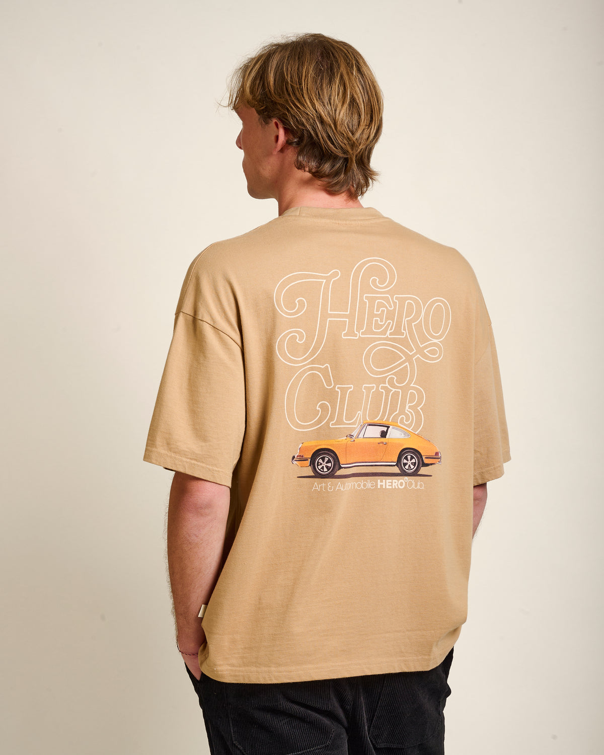 T-SHIRT P911 TEE - BEIGE