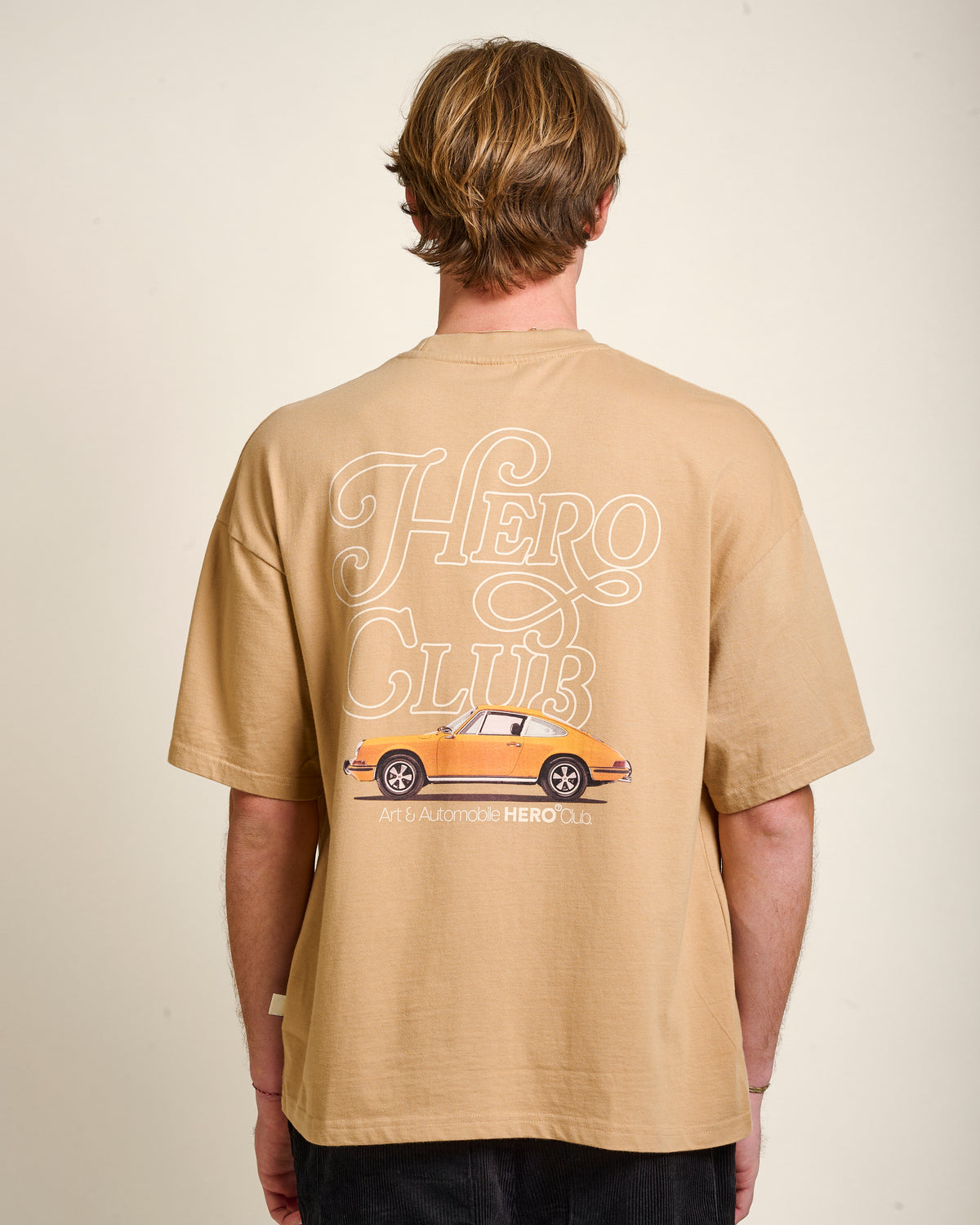 T-SHIRT P911 TEE - BEIGE