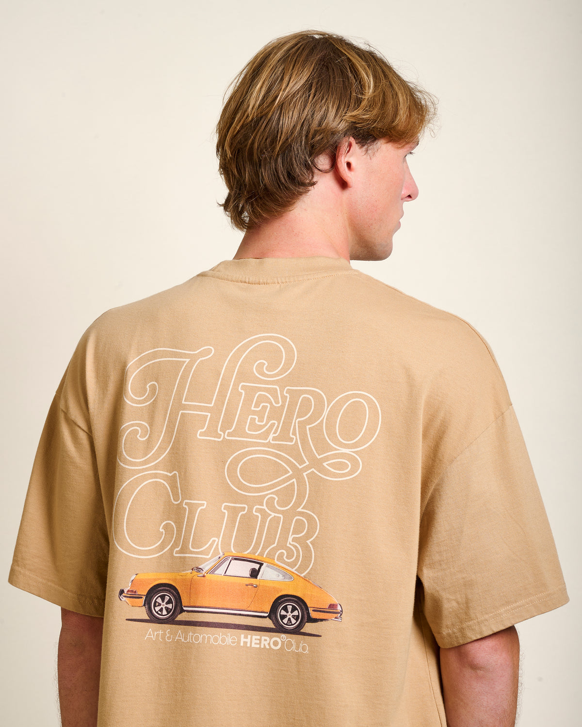 T-SHIRT P911 TEE - BEIGE