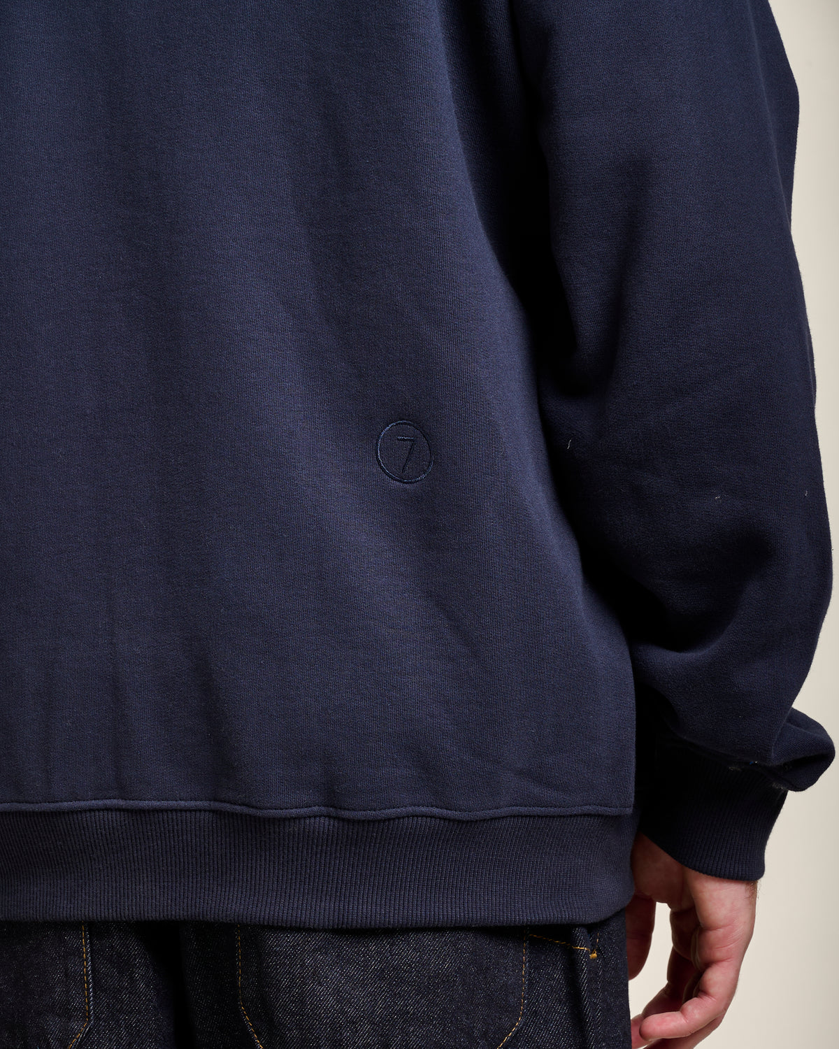 HOODIE ZIPPÉ CHIRO - NAVY