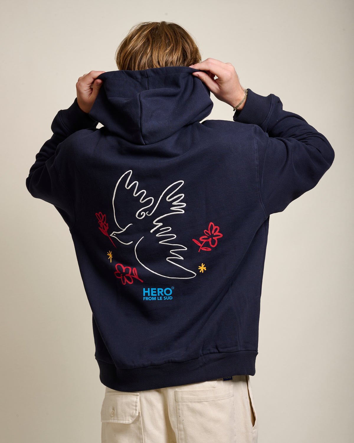 SWEAT PEACE - DARK NAVY