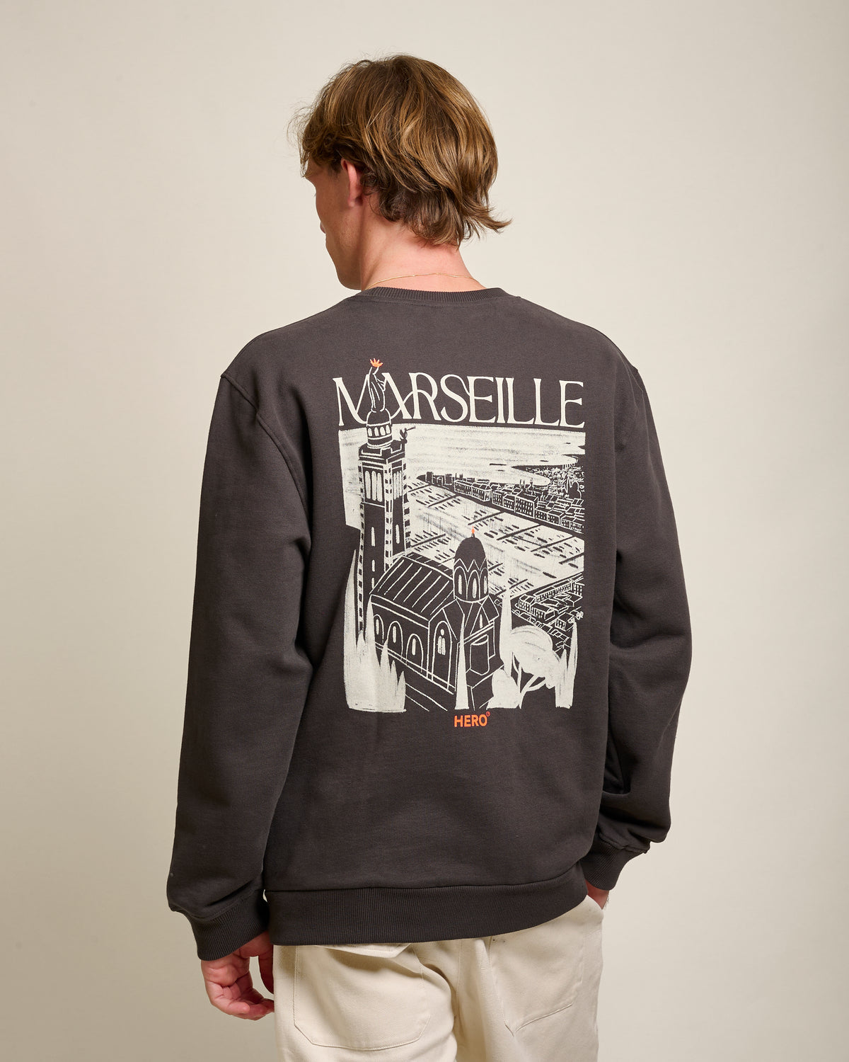 SWEAT MARSEILLE SW - ANTRACITE