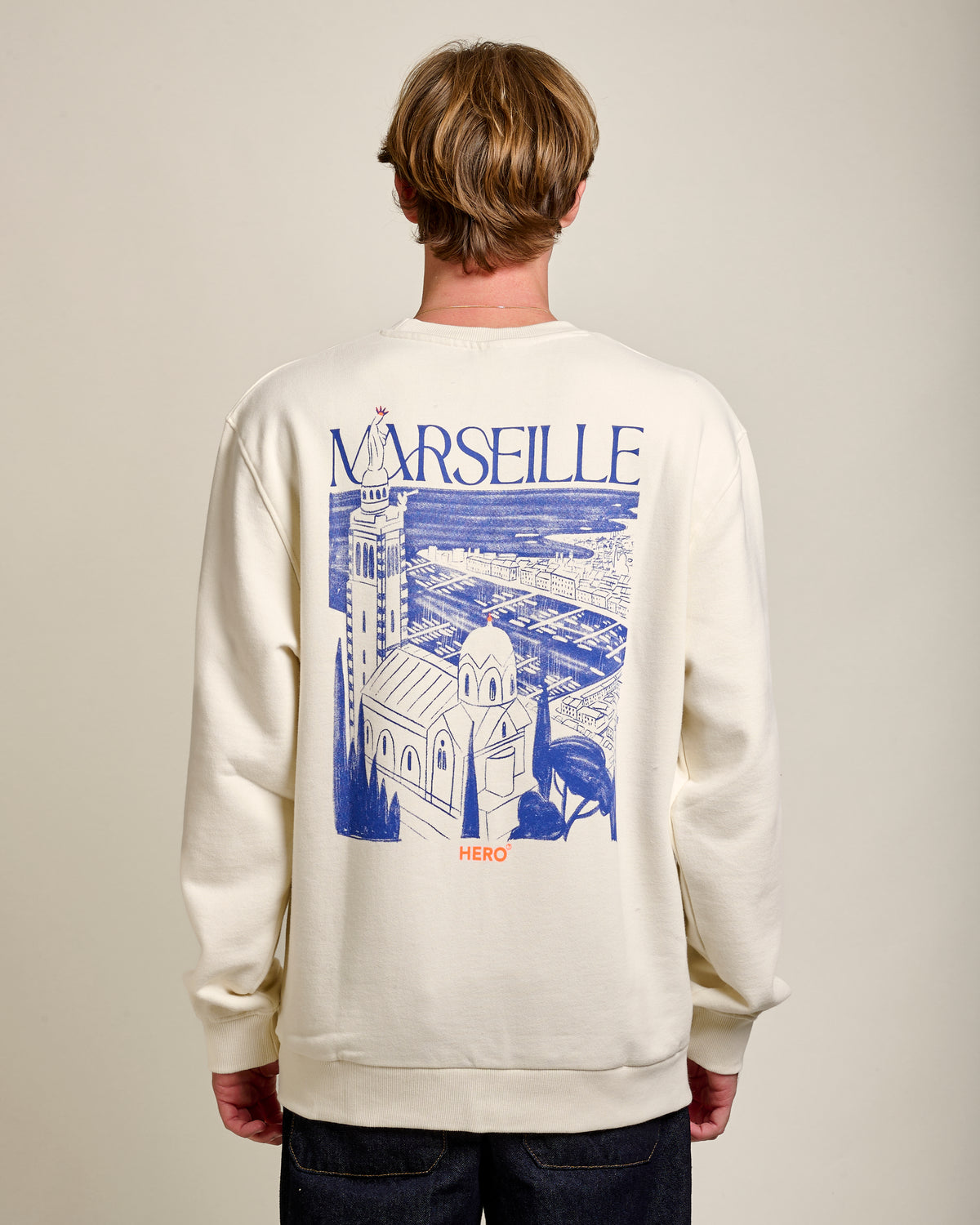 SWEAT MARSEILLE  - OFF WHITE