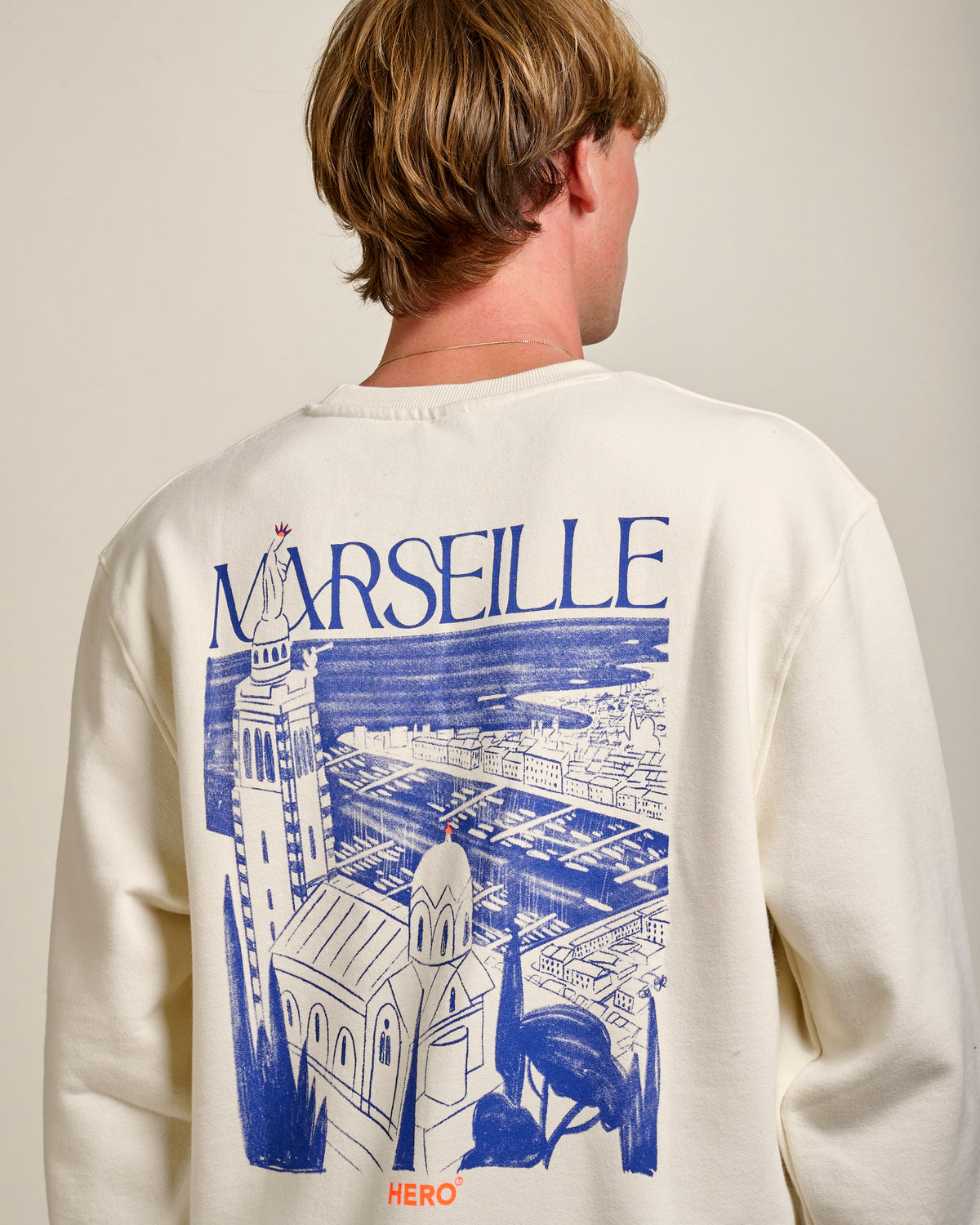 SWEAT MARSEILLE  - OFF WHITE