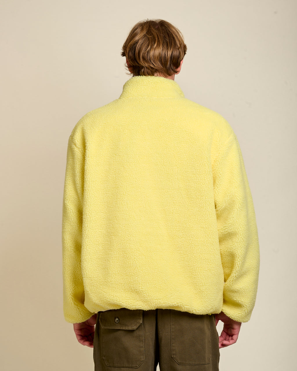VESTE ALECK POLAIR - YELLOW