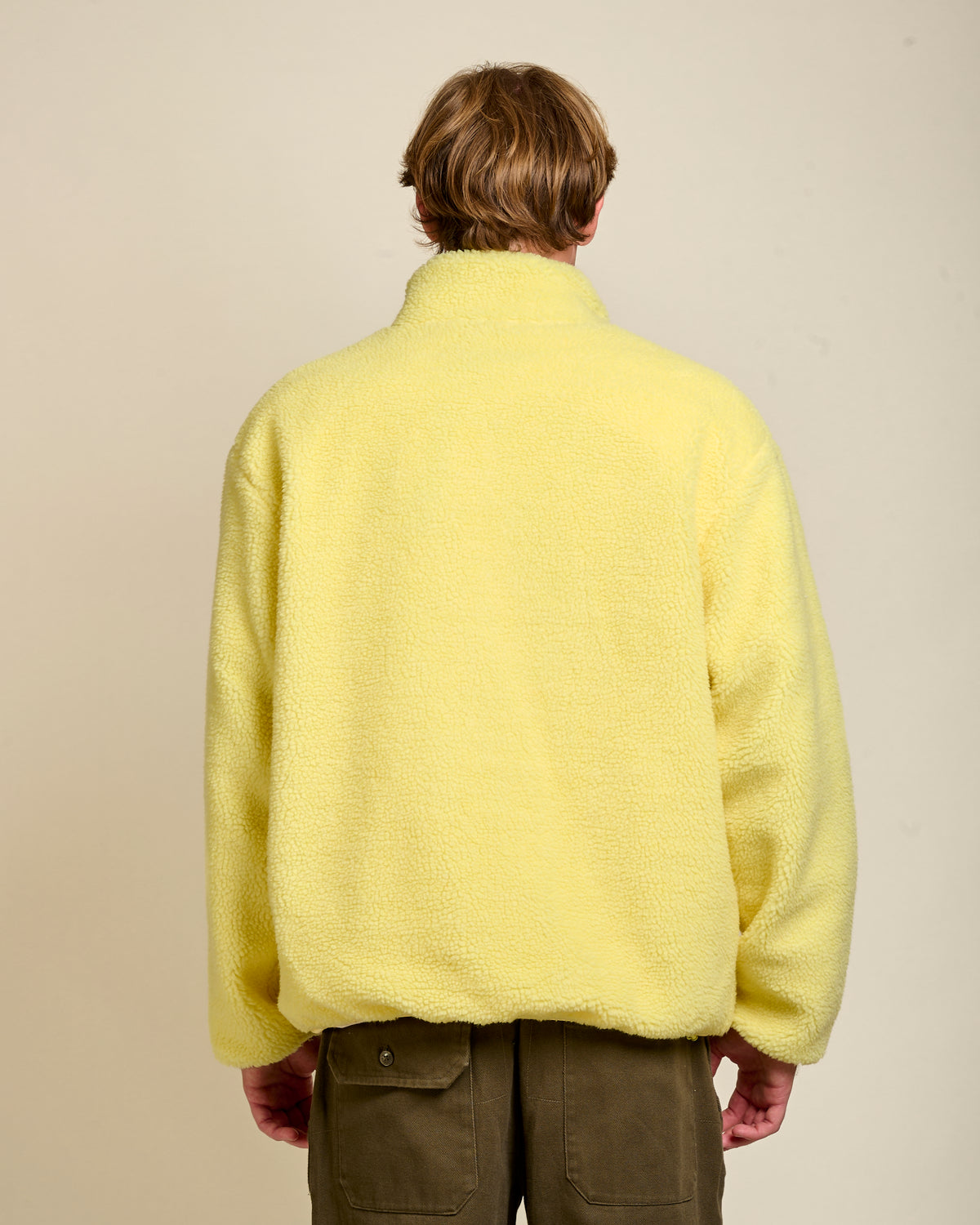VESTE ALECK POLAIR - YELLOW
