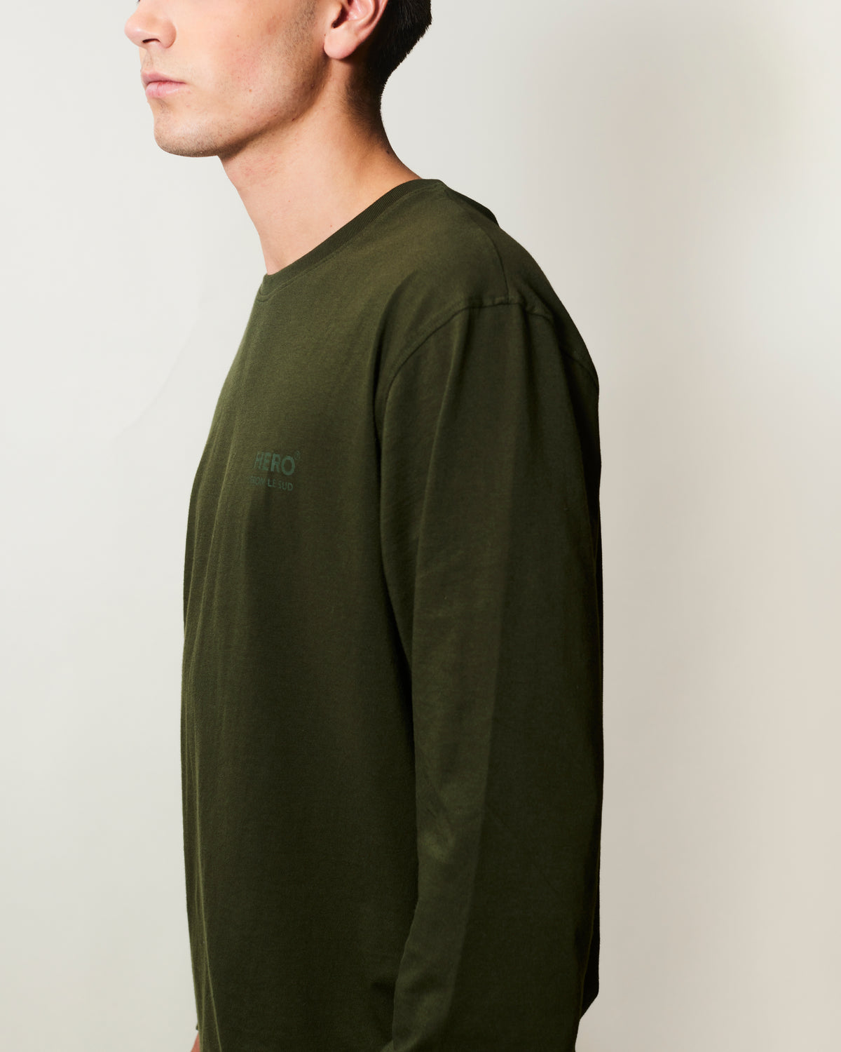 T-SHIRT BASIC ML - MILITARY