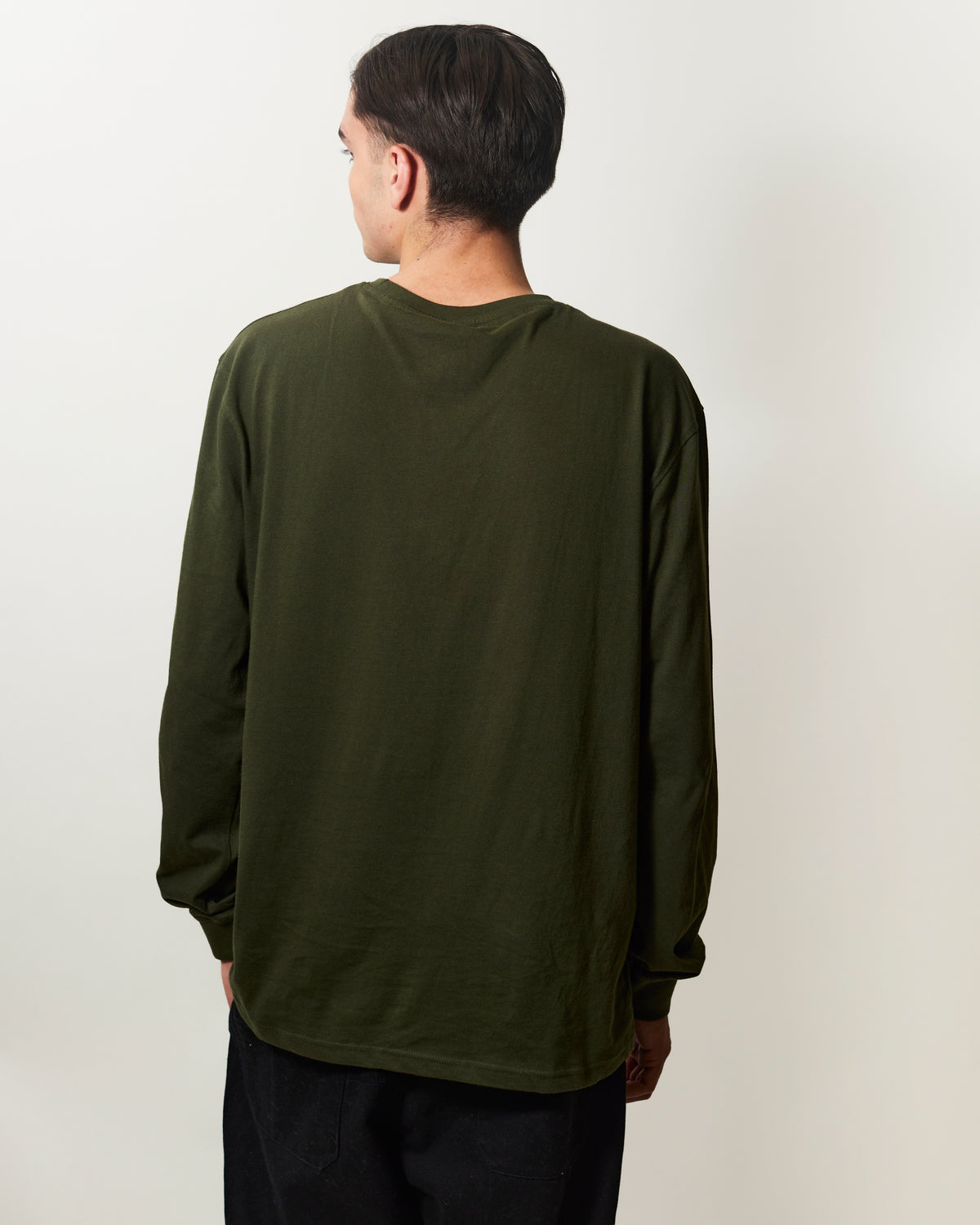 T-SHIRT BASIC ML - MILITARY