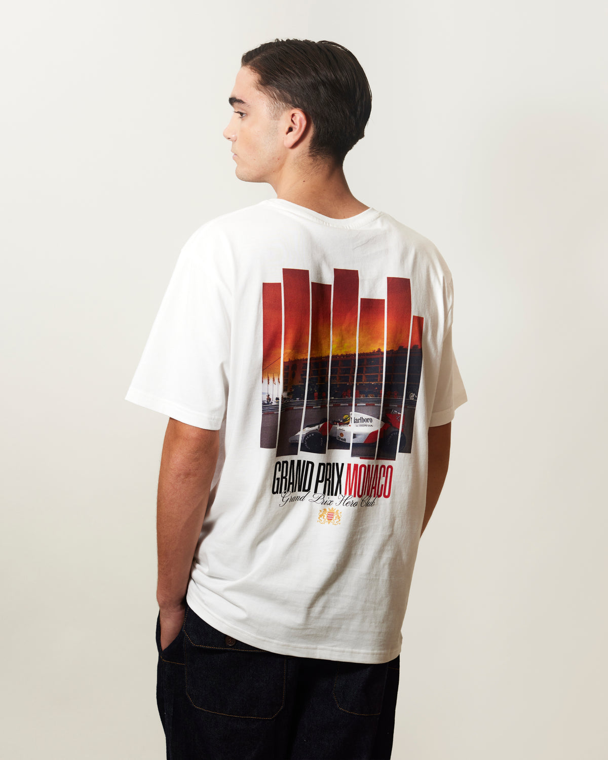 T-SHIRT SUNSET - WHITE