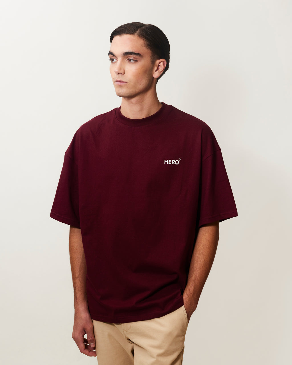 T-SHIRT DONNA TEE - BURGHUNDY