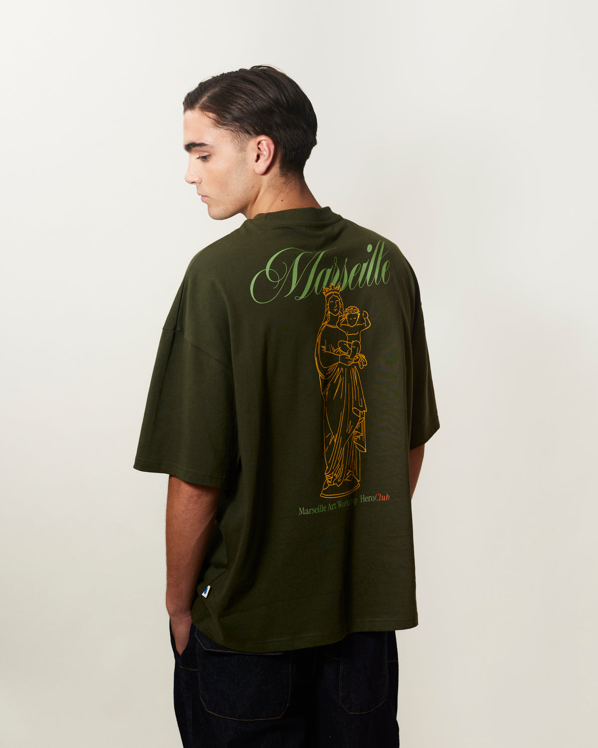 T-SHIRT DONNA TEE - MILITARY