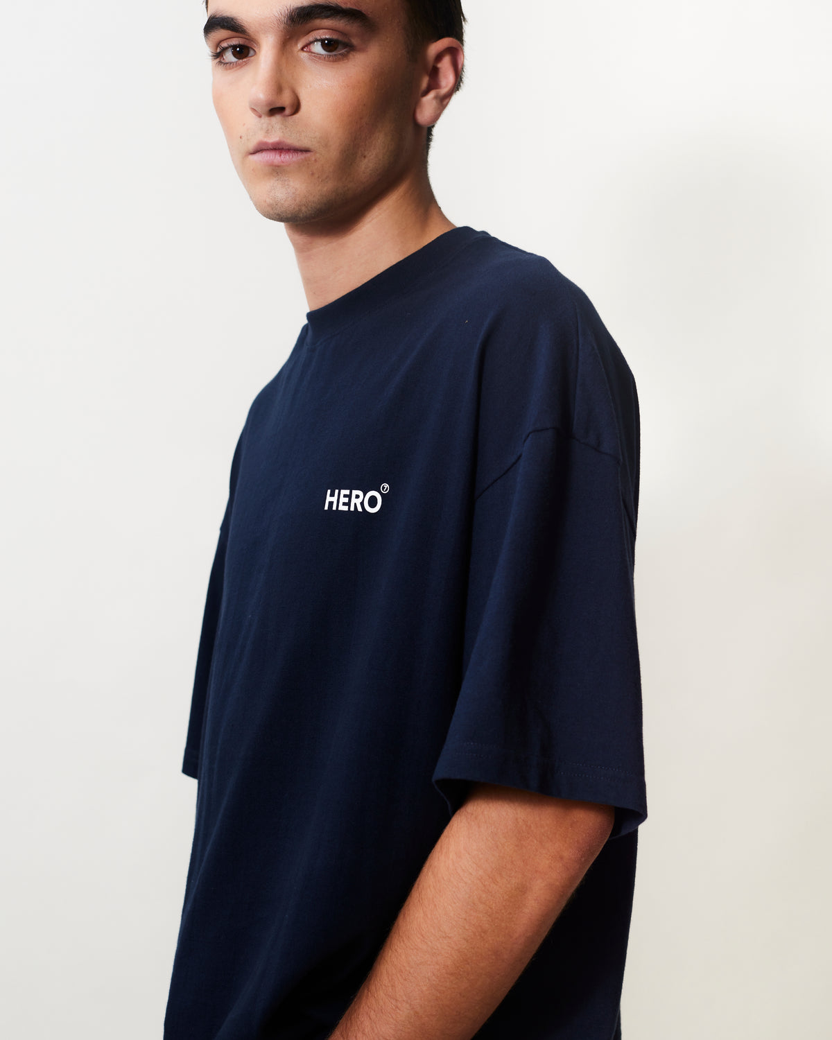 T-SHIRT CORNICHE TEE - NAVY