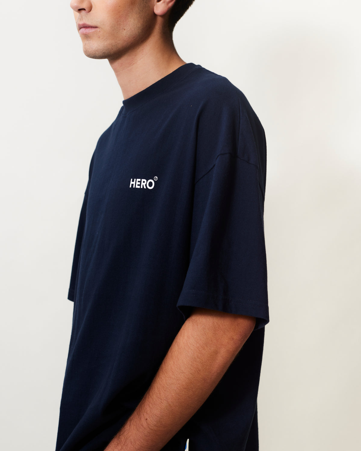 T-SHIRT CORNICHE TEE - NAVY
