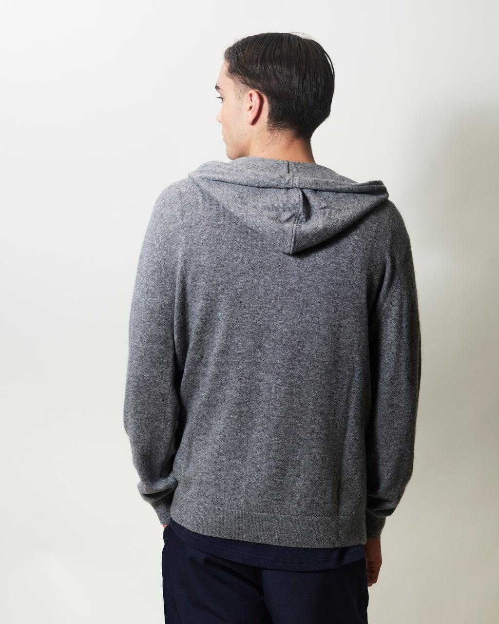 GILET AUDRAN ZIP - GREY MELANGE