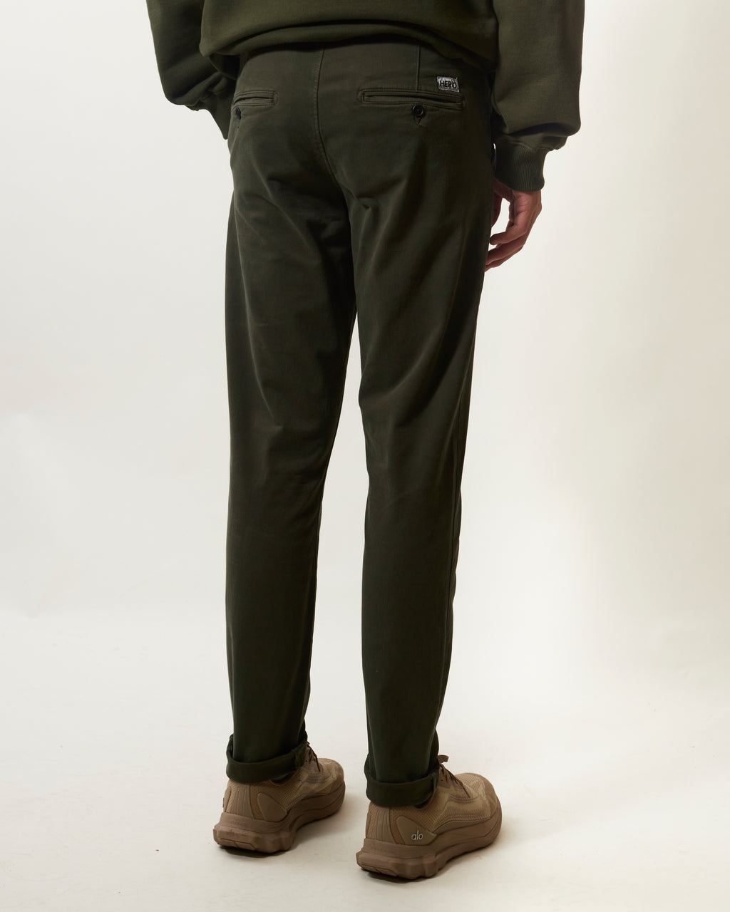 PANTALON BASIC CHINO - MILITARY