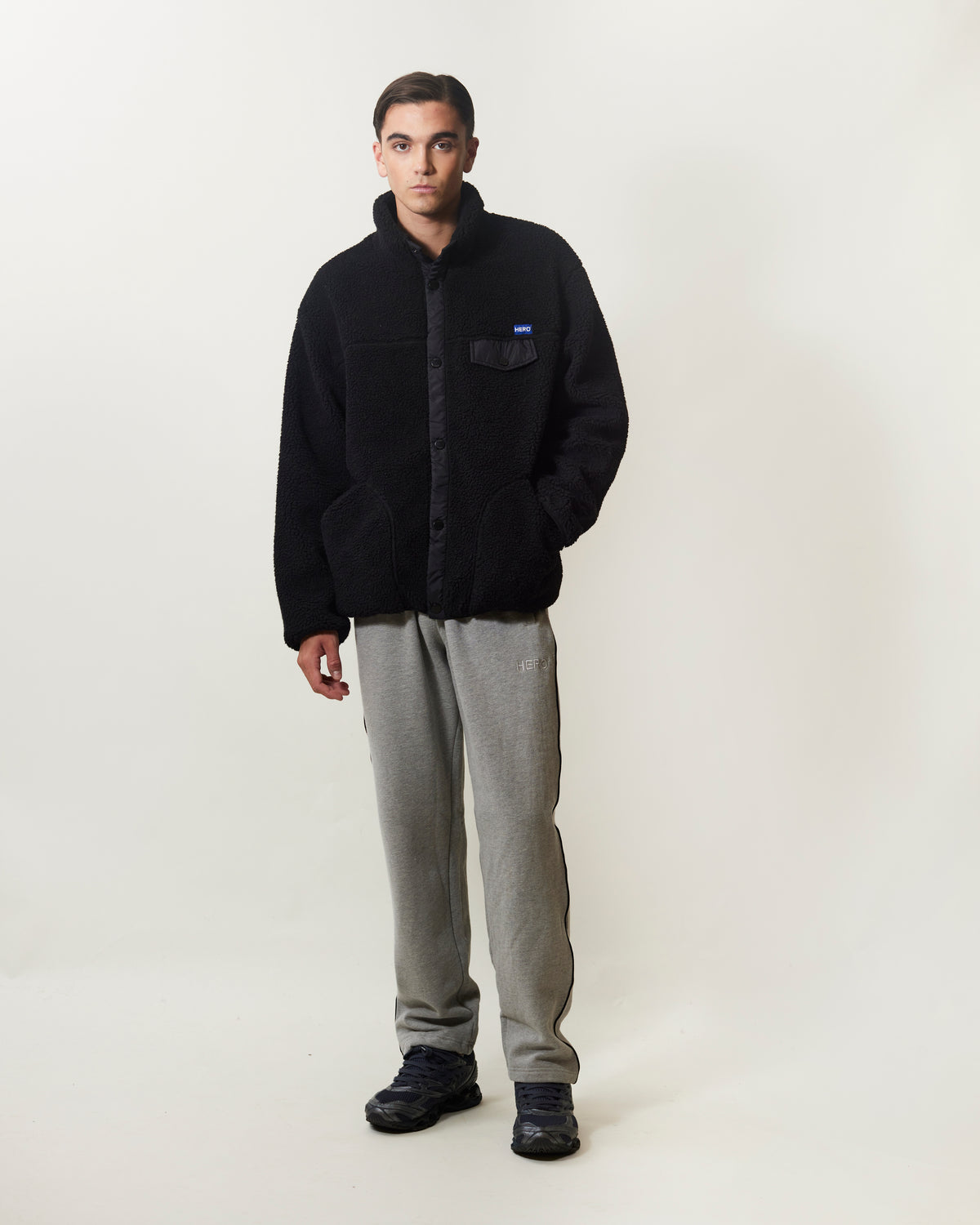 VESTE ALECK POLAIR - BLACK