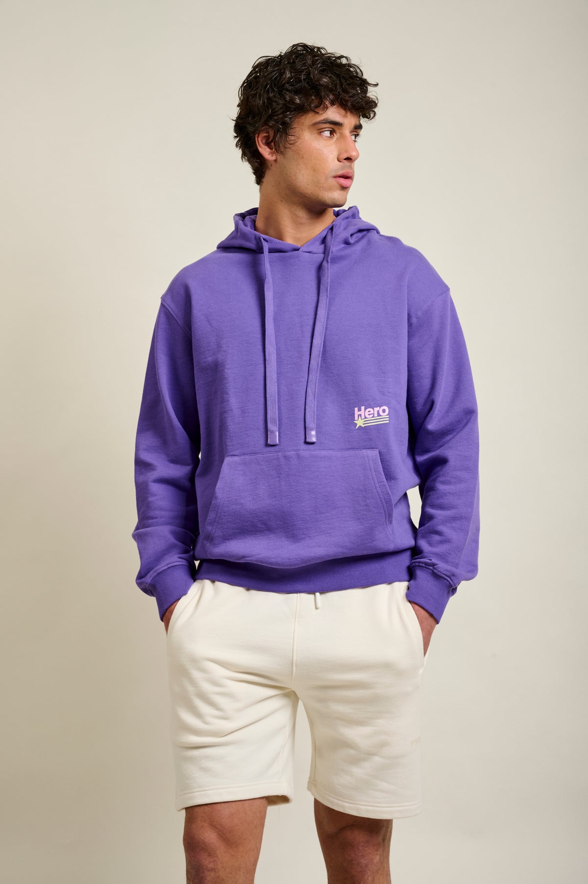 HOODIE À CAPUCHE CLASSIC SPORT - MAUVE