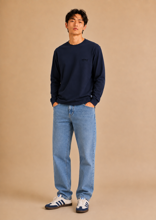 JEANS REGULAR - STONE