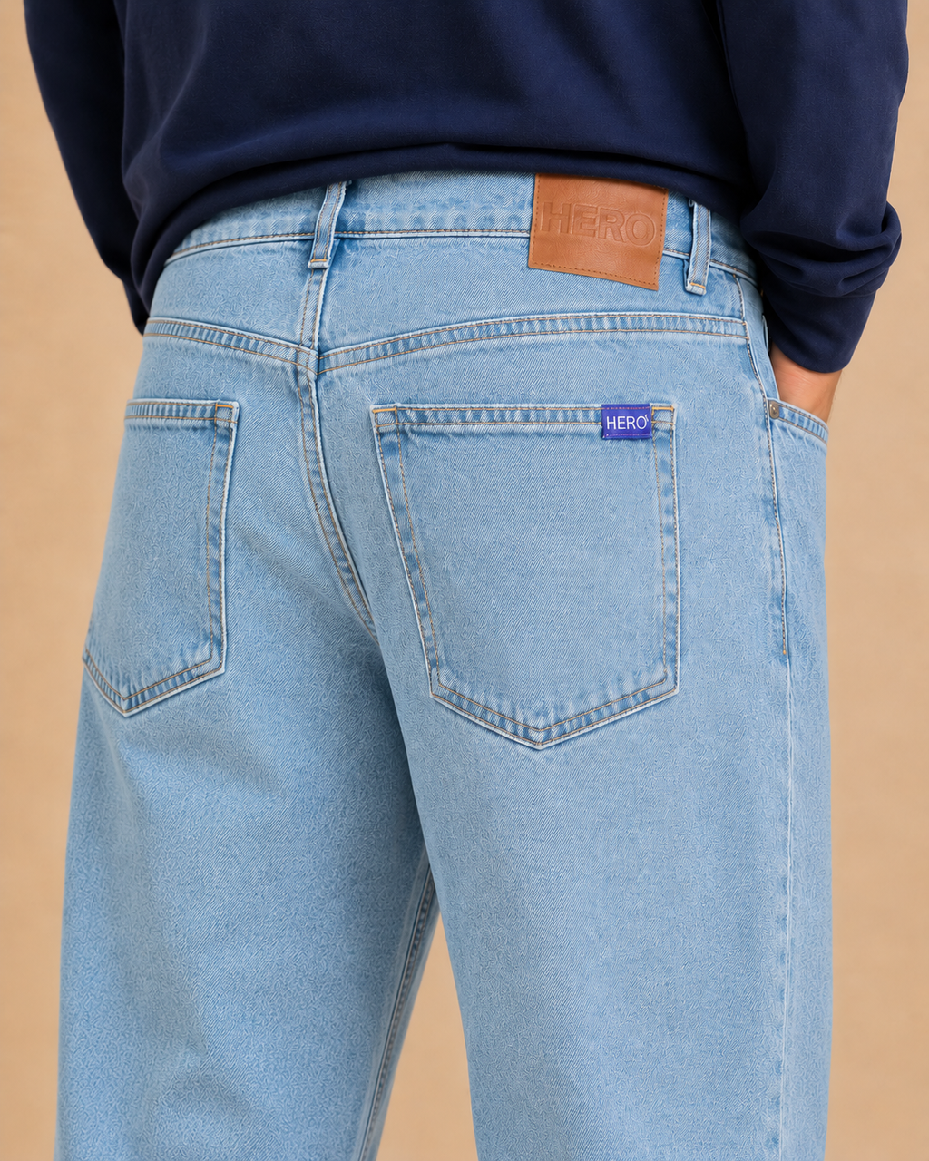 JEANS REGULAR - STONE