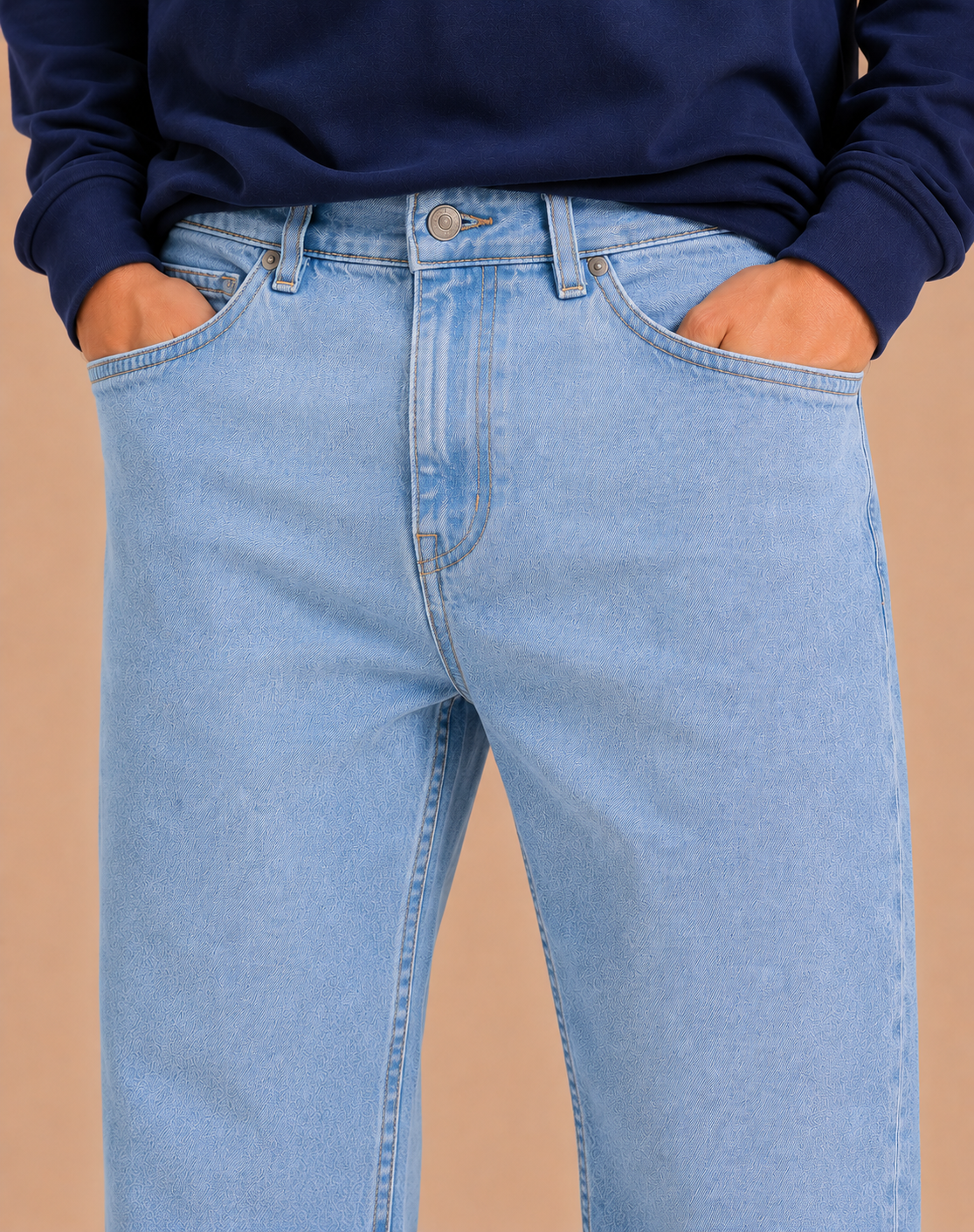 JEANS REGULAR - STONE