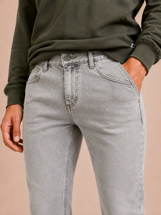JEANS SLIM - SNOW