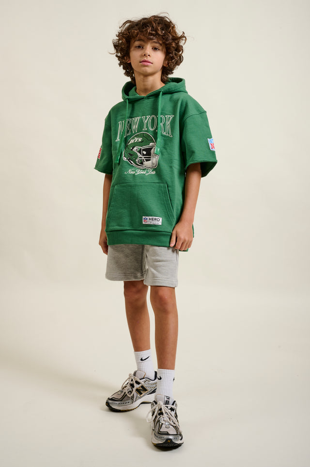 SWEAT JETS SWEATER KID - BASIL