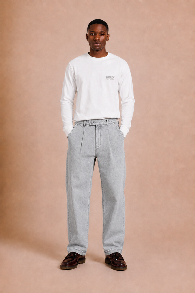 JEANS KYOTO DENIM - SNOW