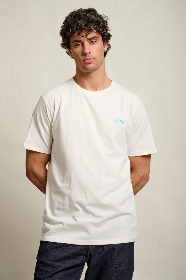 T-SHIRT LE DAVID - OFF WHITE
