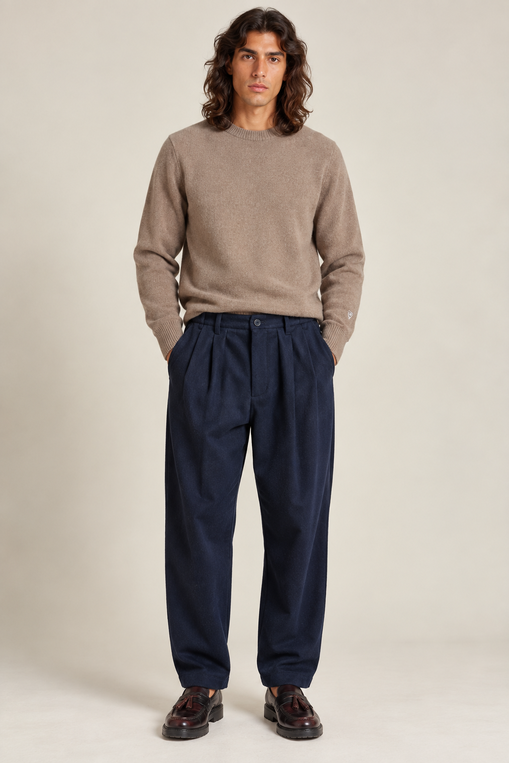 PANTALON LUCIEN - DARK NAVY