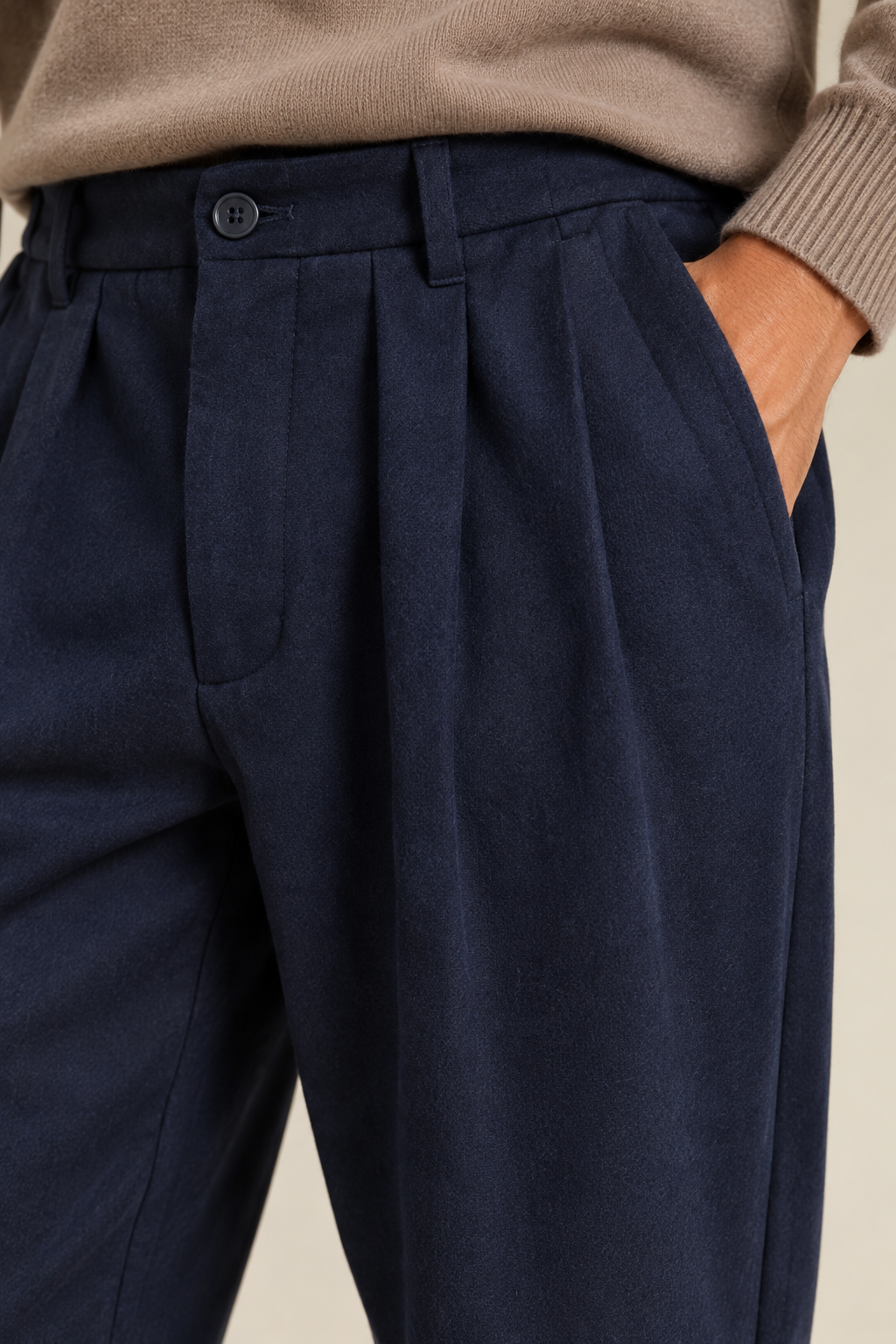 PANTALON LUCIEN - DARK NAVY