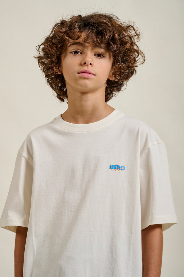T-SHIRT MALMOUSQUE 2 KID - OFF WHITE