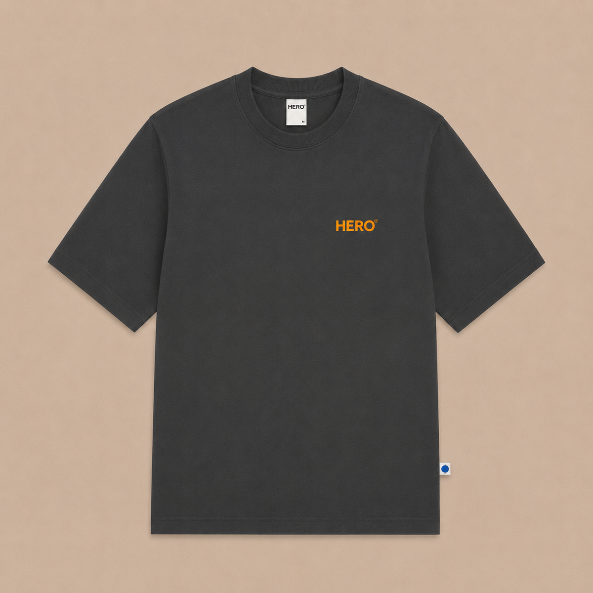 T-SHIRT MARSEILLE TEE - ANTHRACITE