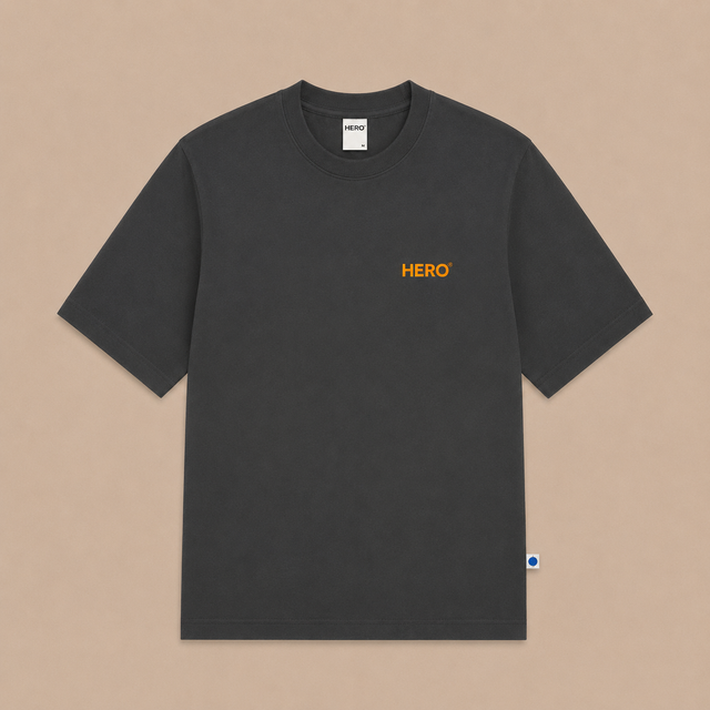 T-SHIRT MARSEILLE TEE - ANTHRACITE