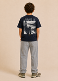 T-SHIRT MARSEILLE TEE KID - NAVY