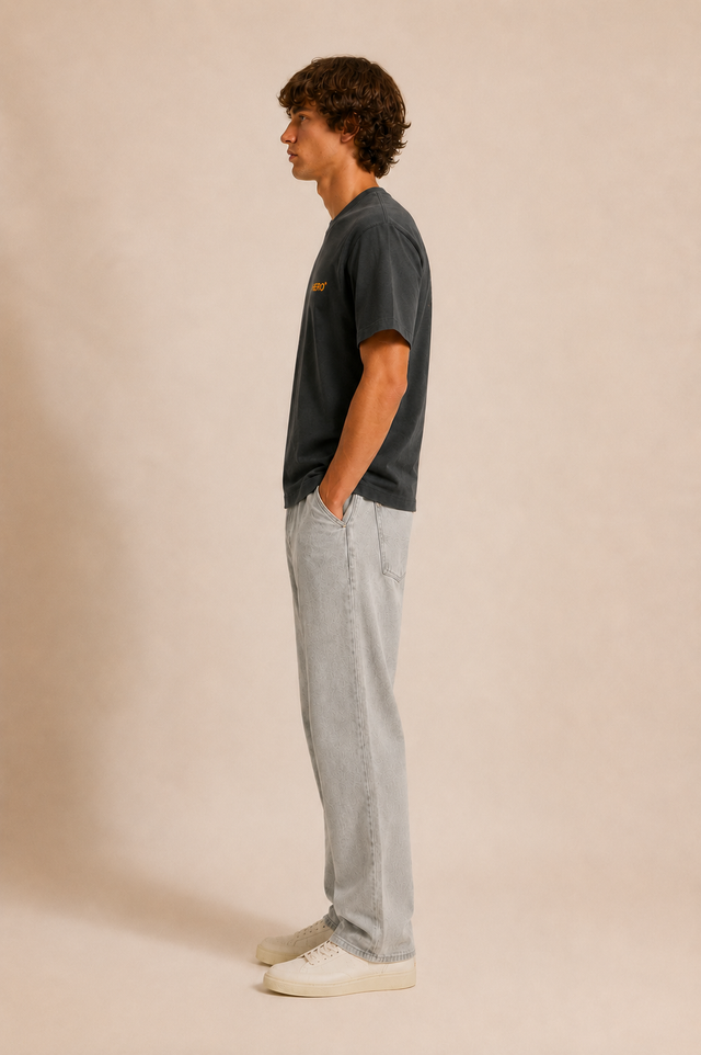 T-SHIRT MARSEILLE TEE - ANTHRACITE