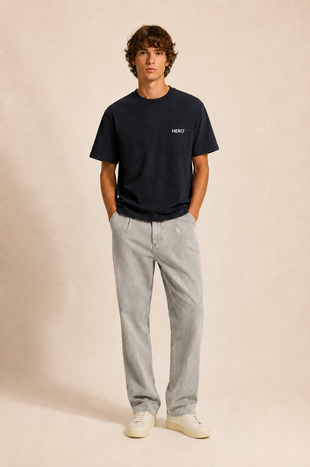 T-SHIRT MARSEILLE TEE - NAVY