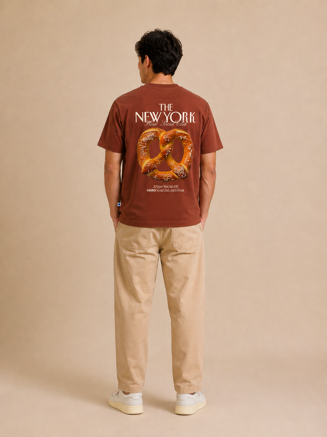 T-SHIRT MAURICETTE TEE - MOKA