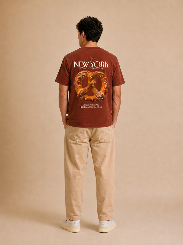 T-SHIRT MAURICETTE TEE - MOKA